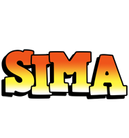 Sima sunset logo