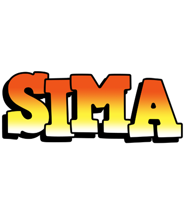 Sima sunset logo