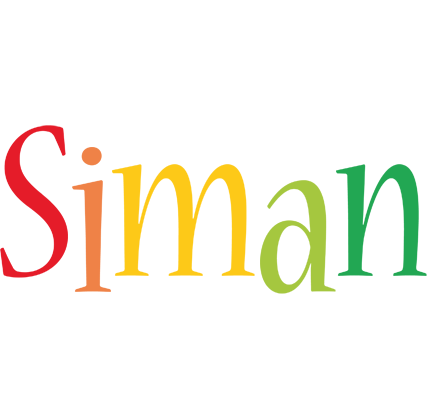 Siman birthday logo