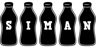 Siman bottle logo