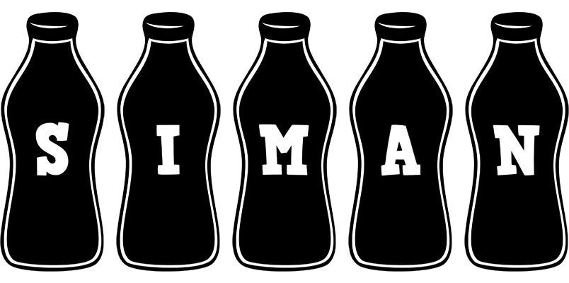Siman bottle logo
