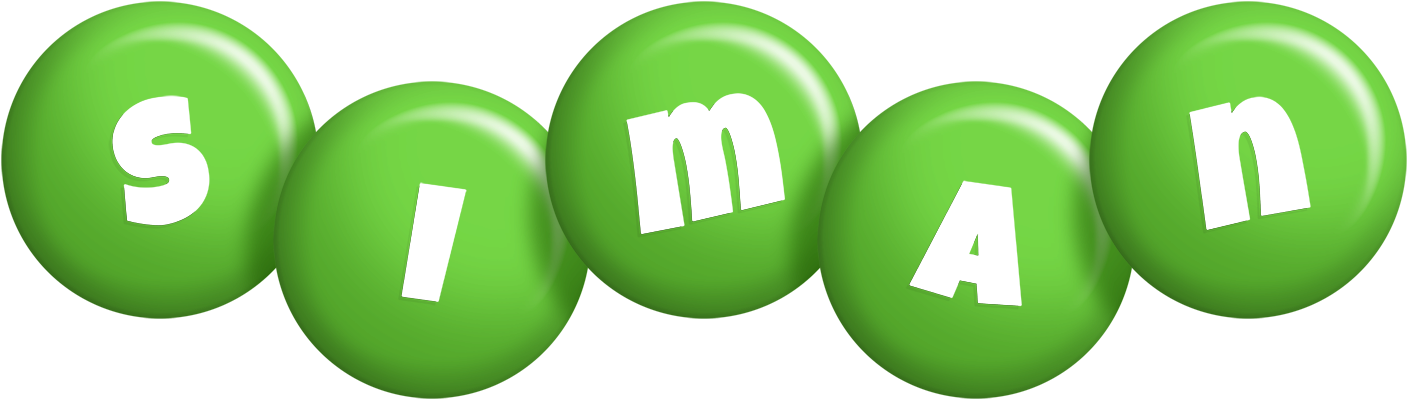 Siman candy-green logo