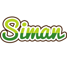 Siman golfing logo