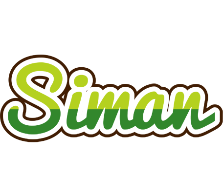 Siman golfing logo