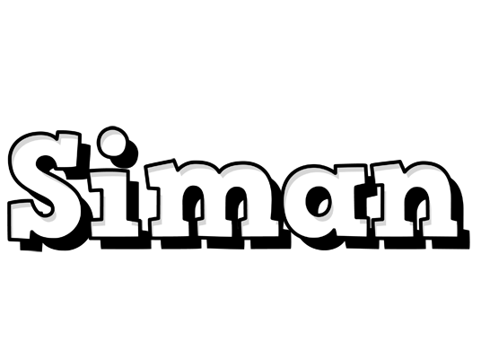 Siman snowing logo