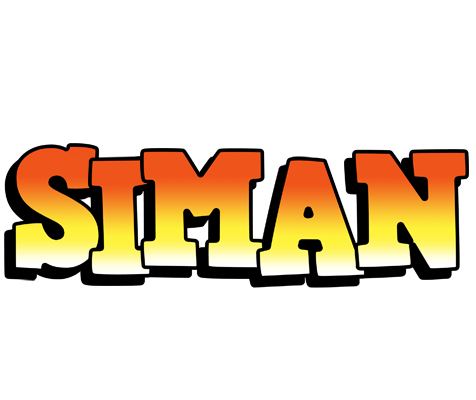 Siman sunset logo