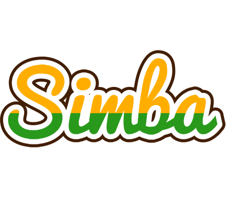 Simba banana logo