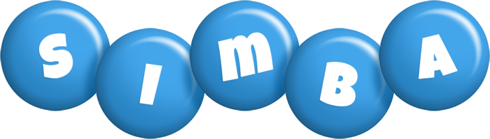 Simba candy-blue logo