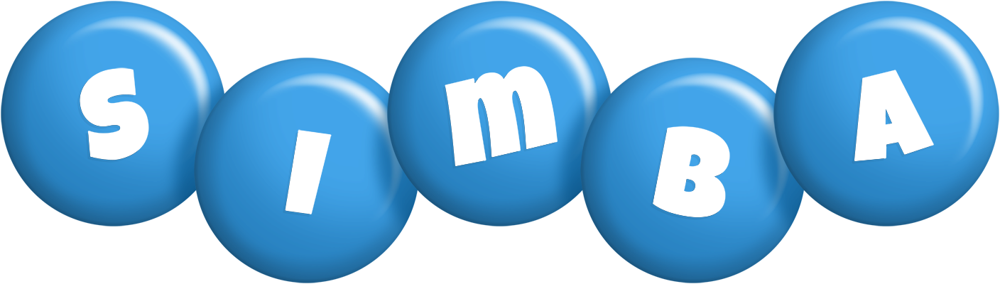 Simba candy-blue logo