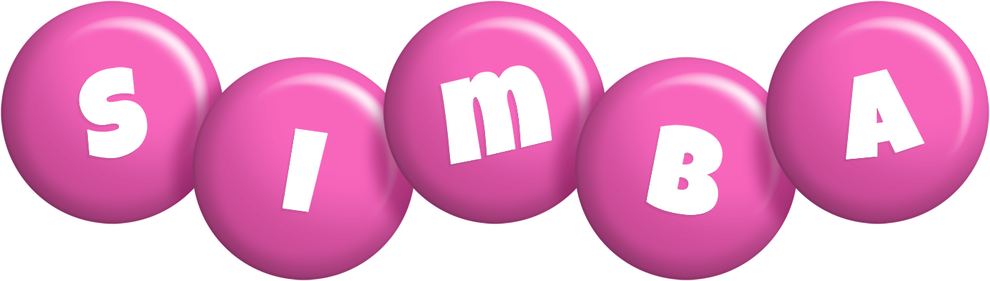 Simba candy-pink logo
