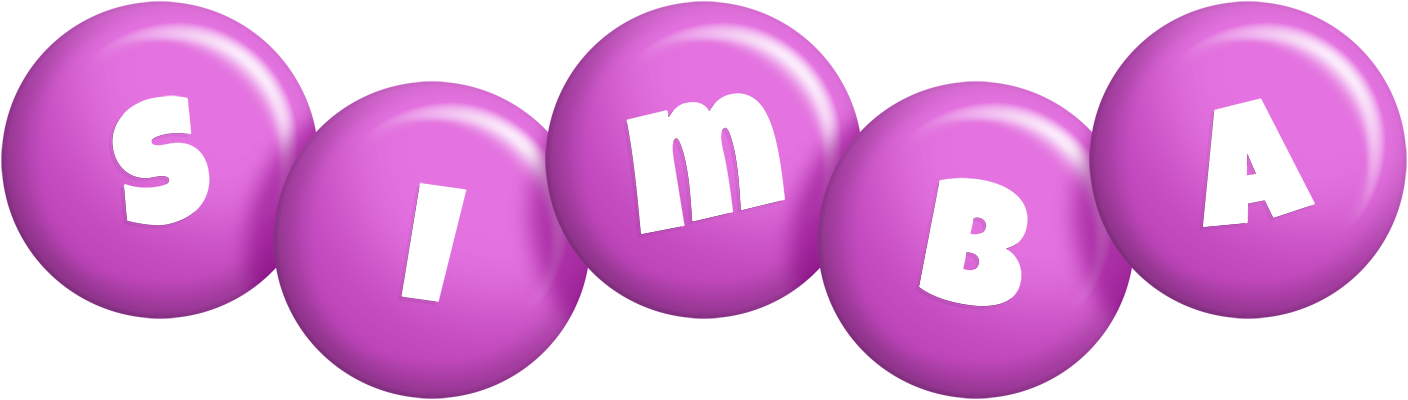 Simba candy-purple logo