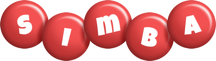 Simba candy-red logo