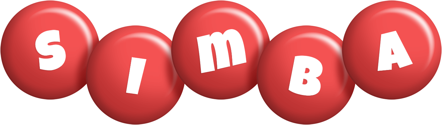 Simba candy-red logo