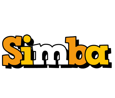 Simba cartoon logo