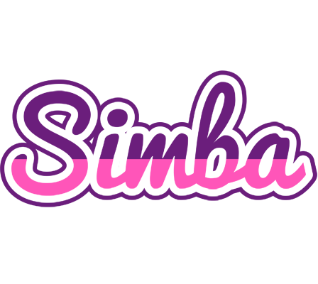 Simba cheerful logo