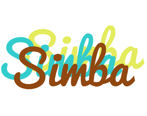 Simba cupcake logo