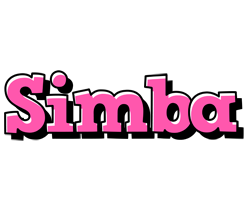 Simba girlish logo
