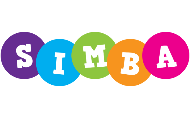 Simba happy logo