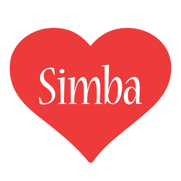 Simba love logo