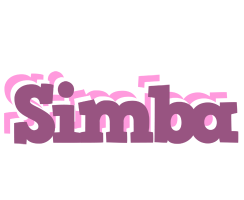 Simba relaxing logo