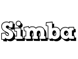 Simba snowing logo