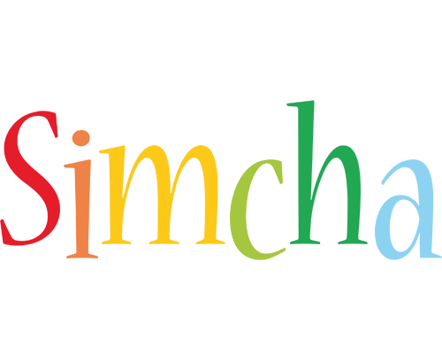 Simcha birthday logo