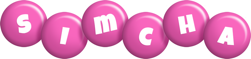 Simcha candy-pink logo