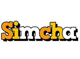 Simcha cartoon logo