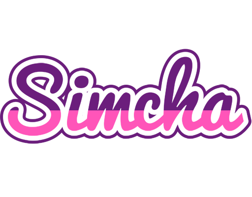 Simcha cheerful logo