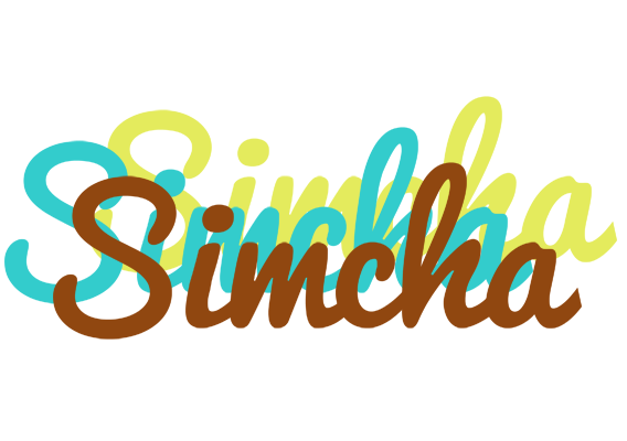 Simcha cupcake logo