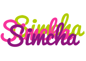 Simcha flowers logo