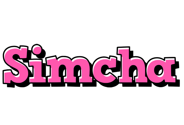Simcha girlish logo