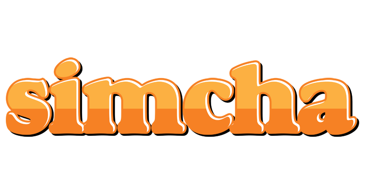 Simcha orange logo