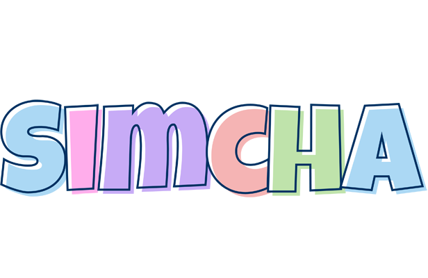 Simcha pastel logo