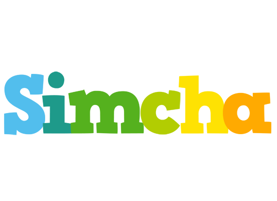 Simcha rainbows logo
