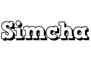 Simcha snowing logo