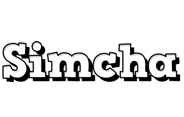 Simcha snowing logo