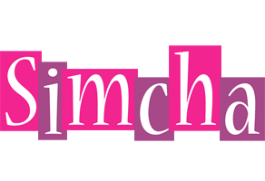 Simcha whine logo