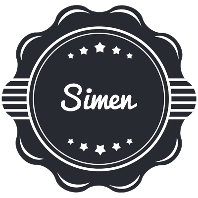 Simen badge logo
