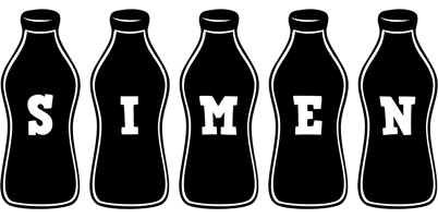 Simen bottle logo