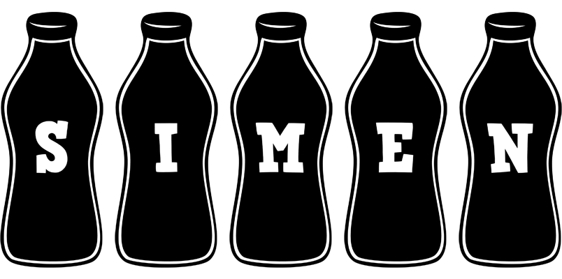 Simen bottle logo