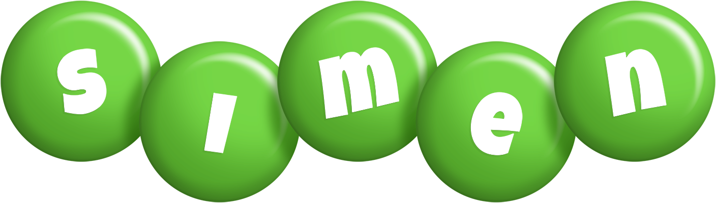 Simen candy-green logo