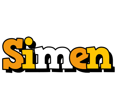 Simen cartoon logo