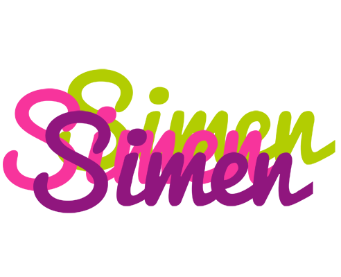 Simen flowers logo