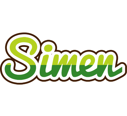 Simen golfing logo