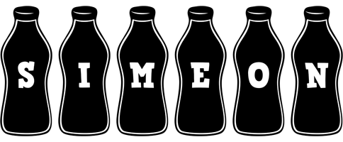 Simeon bottle logo