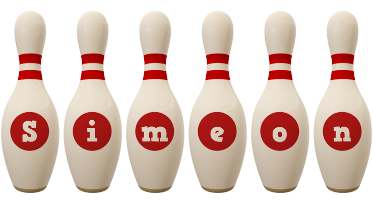 Simeon bowling-pin logo