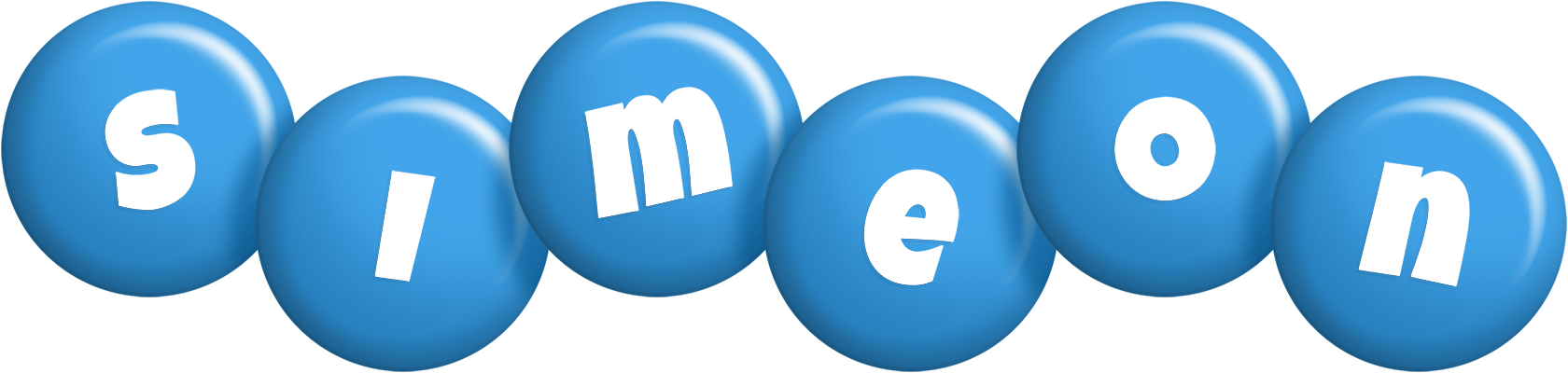 Simeon candy-blue logo