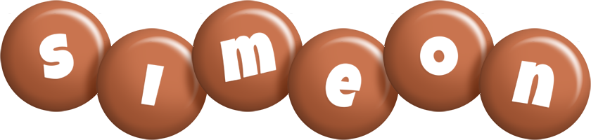 Simeon candy-brown logo