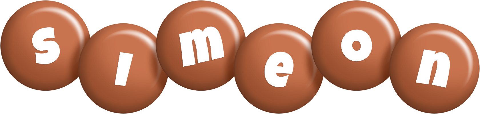 Simeon candy-brown logo